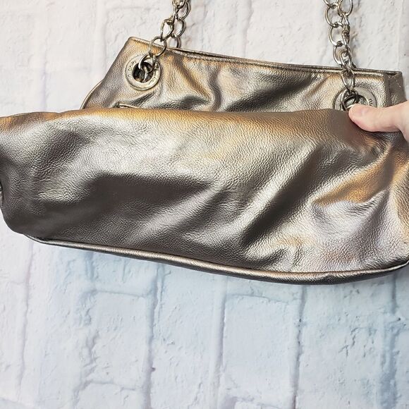 NICOLE MILLER Metallic Shoulder Bag - Picture 5 of 14